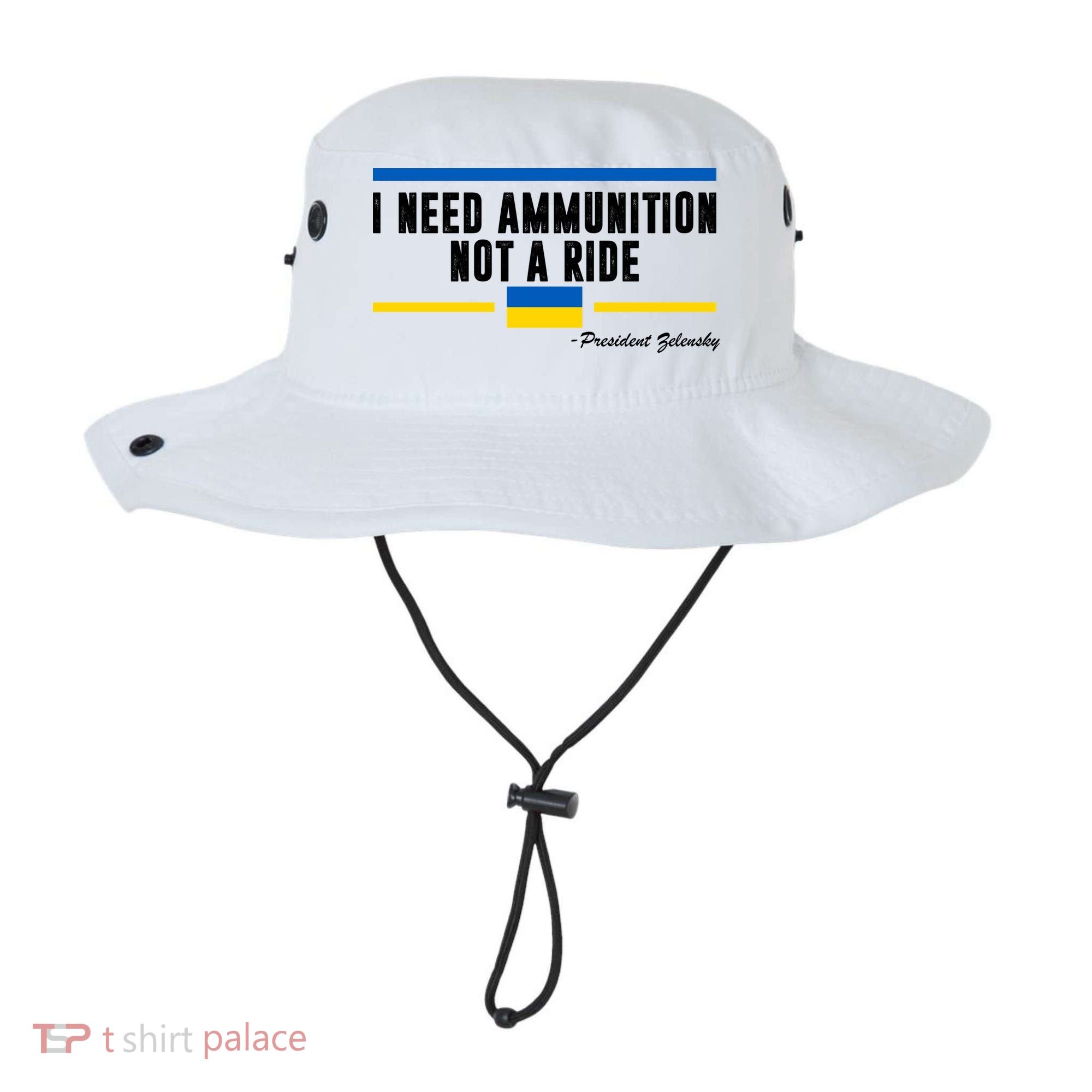 I Need Ammunition Not A Ride Ukraine Bucket Hat