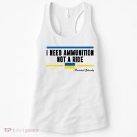 I Need Ammunition Not A Ride Ukraine Women's Tank Top thumb 0