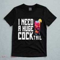 I Need A Huge Cocktail T-Shirt thumb 5