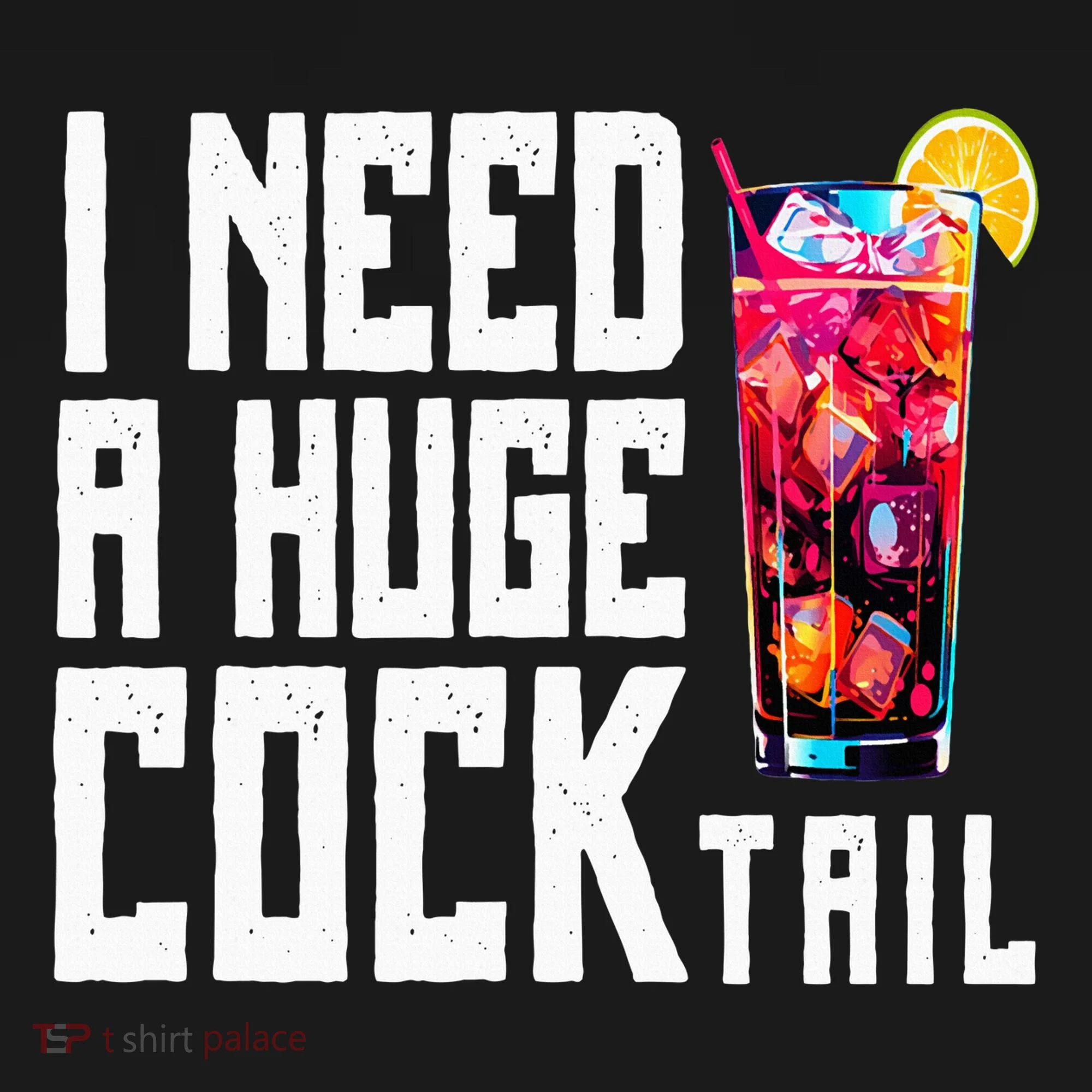 I Need A Huge Cocktail Baby Bodysuit