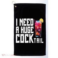 I Need A Huge Cocktail Golf Towel thumb 0
