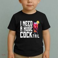 I Need A Huge Cocktail Toddler T-Shirt thumb 2