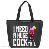 I Need A Huge Cocktail Tote Bag thumb 0