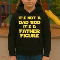 It's Not A Dad Bod It's A Father Figure Kids Hoodie thumb 3