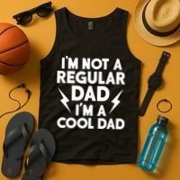 I'm Not A Regular Dad I'm A Cool Dad Tank Top thumb 4