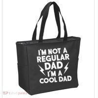 I'm Not A Regular Dad I'm A Cool Dad Tote Bag thumb 2