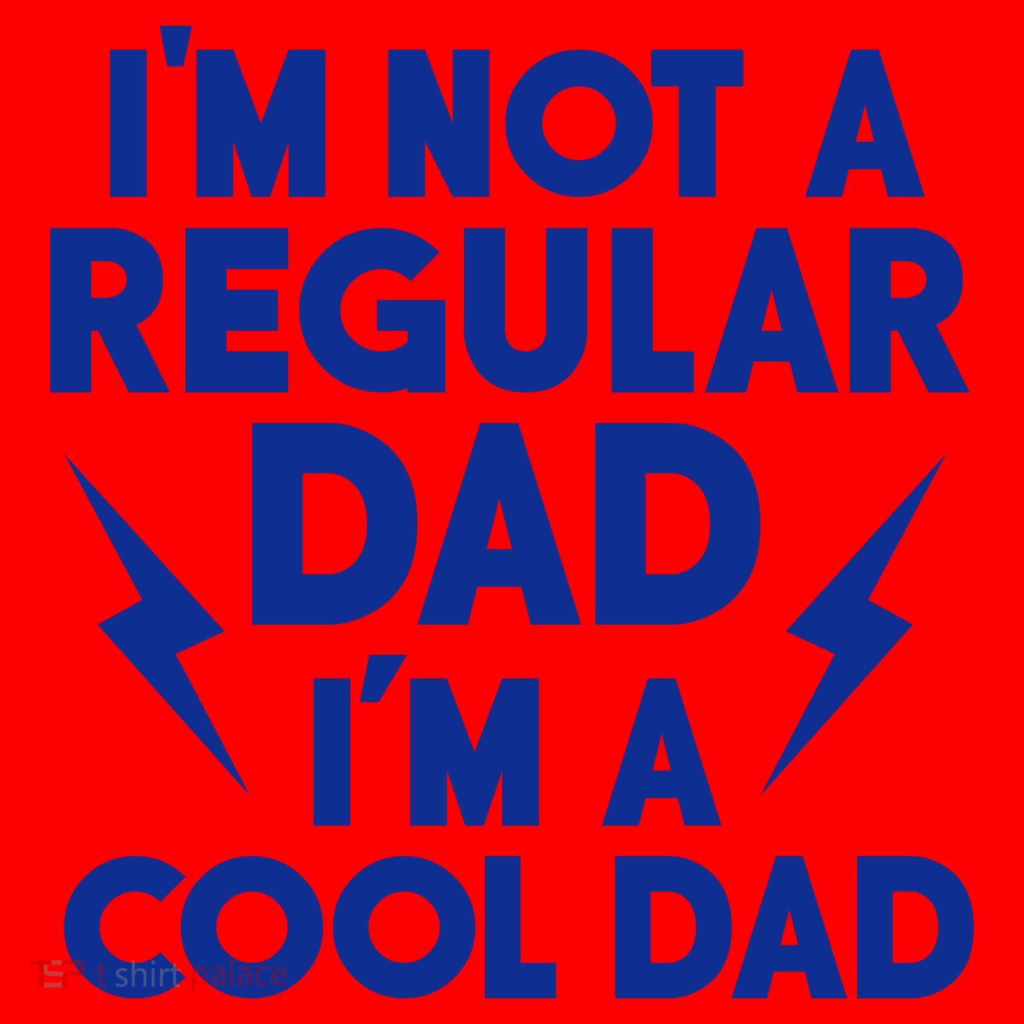 I'm Not A Regular Dad I'm A Cool Dad Santa Hat