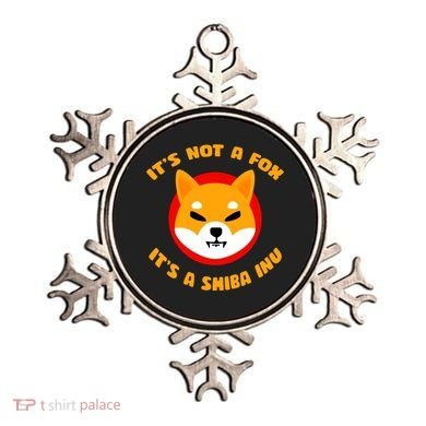 It's Not A Fox It's A Shiba Inu Ornament
