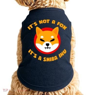 It's Not A Fox It's A Shiba Inu Doggie Tank