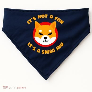 It's Not A Fox It's A Shiba Inu USA-Made Doggie Bandana