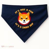 It's Not A Fox It's A Shiba Inu USA-Made Doggie Bandana thumb 0