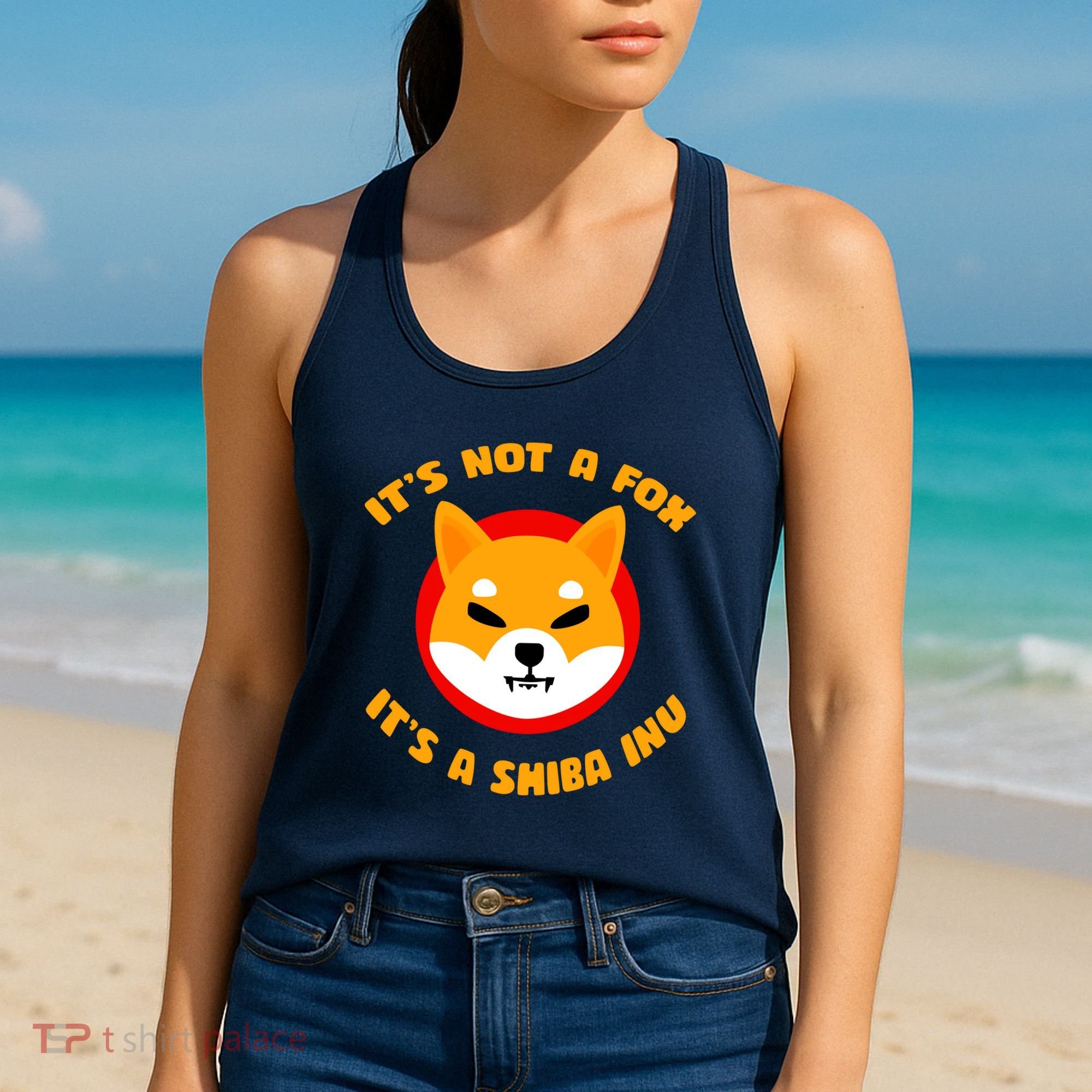 It's Not A Fox It's A Shiba Inu Women's Tank Top
