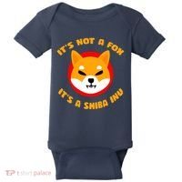 It's Not A Fox It's A Shiba Inu Baby Bodysuit thumb 0