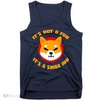 It's Not A Fox It's A Shiba Inu Tank Top thumb 0