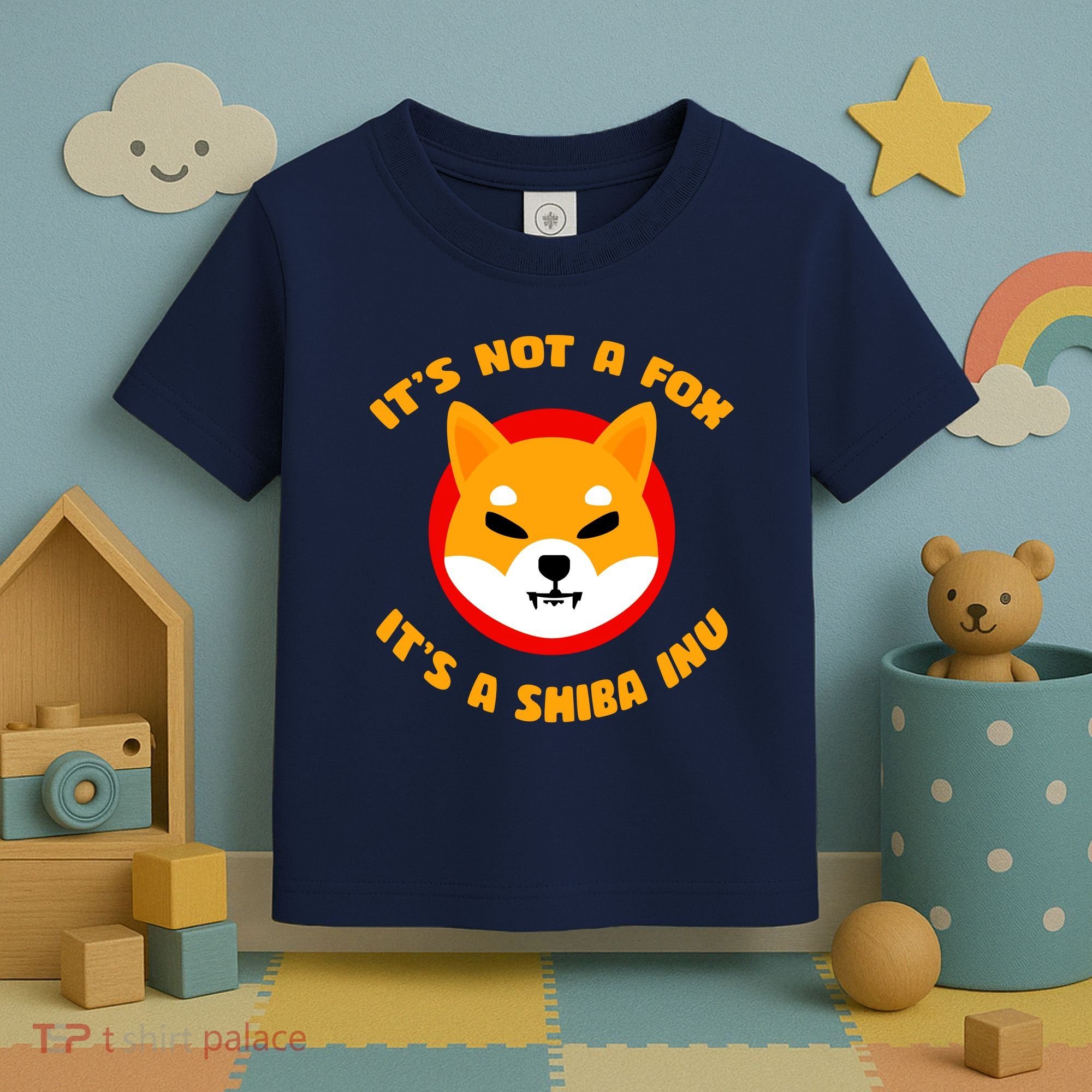 It's Not A Fox It's A Shiba Inu Toddler T-Shirt