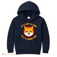It's Not A Fox It's A Shiba Inu Kids Hoodie thumb 0