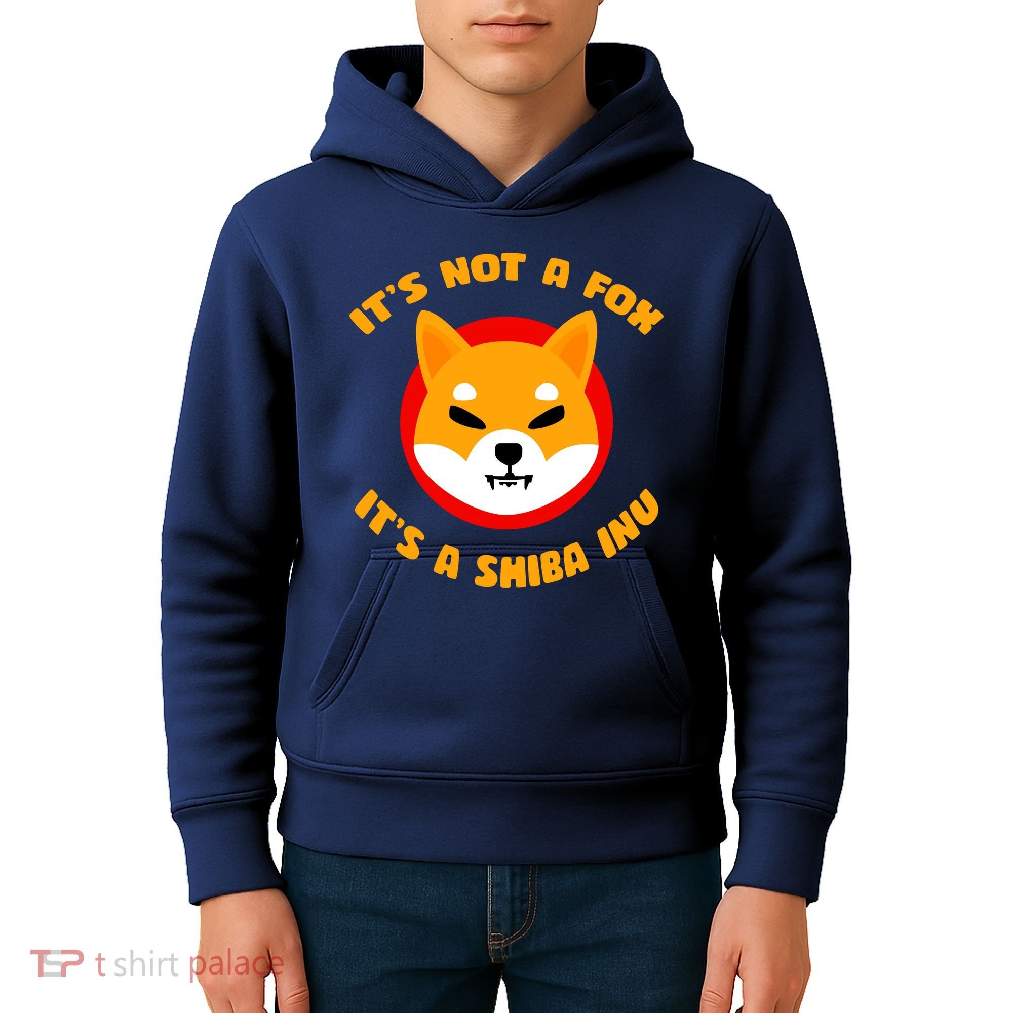 It's Not A Fox It's A Shiba Inu Kids Hoodie