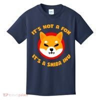 It's Not A Fox It's A Shiba Inu Kids T-Shirt thumb 0
