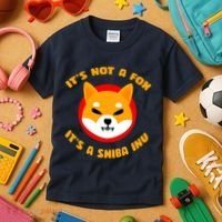 It's Not A Fox It's A Shiba Inu Kids T-Shirt thumb 3