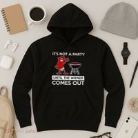 It's Not A Party Until The Wiener Comes Out Hoodie thumb 3