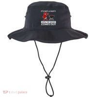 It's Not A Party Until The Wiener Comes Out Bucket Hat thumb 0