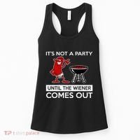 It's Not A Party Until The Wiener Comes Out Women's Tank Top thumb 0