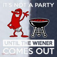 It's Not A Party Until The Wiener Comes Out Sport-Tek Competitor United Soccer Jersey thumb 4