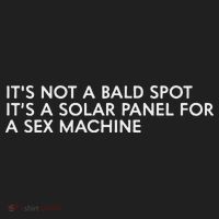 ItS Not A Bald Spot ItS A Solar Panel A Sex Machine Hat thumb 2