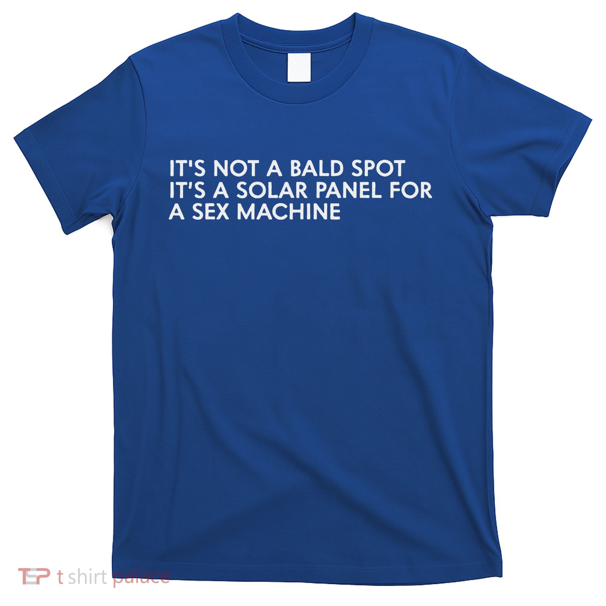 ItS Not A Bald Spot ItS A Solar Panel A Sex Machine T-Shirt