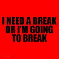 I Need A Break Or I'm Going To Break Santa Hat thumb 1
