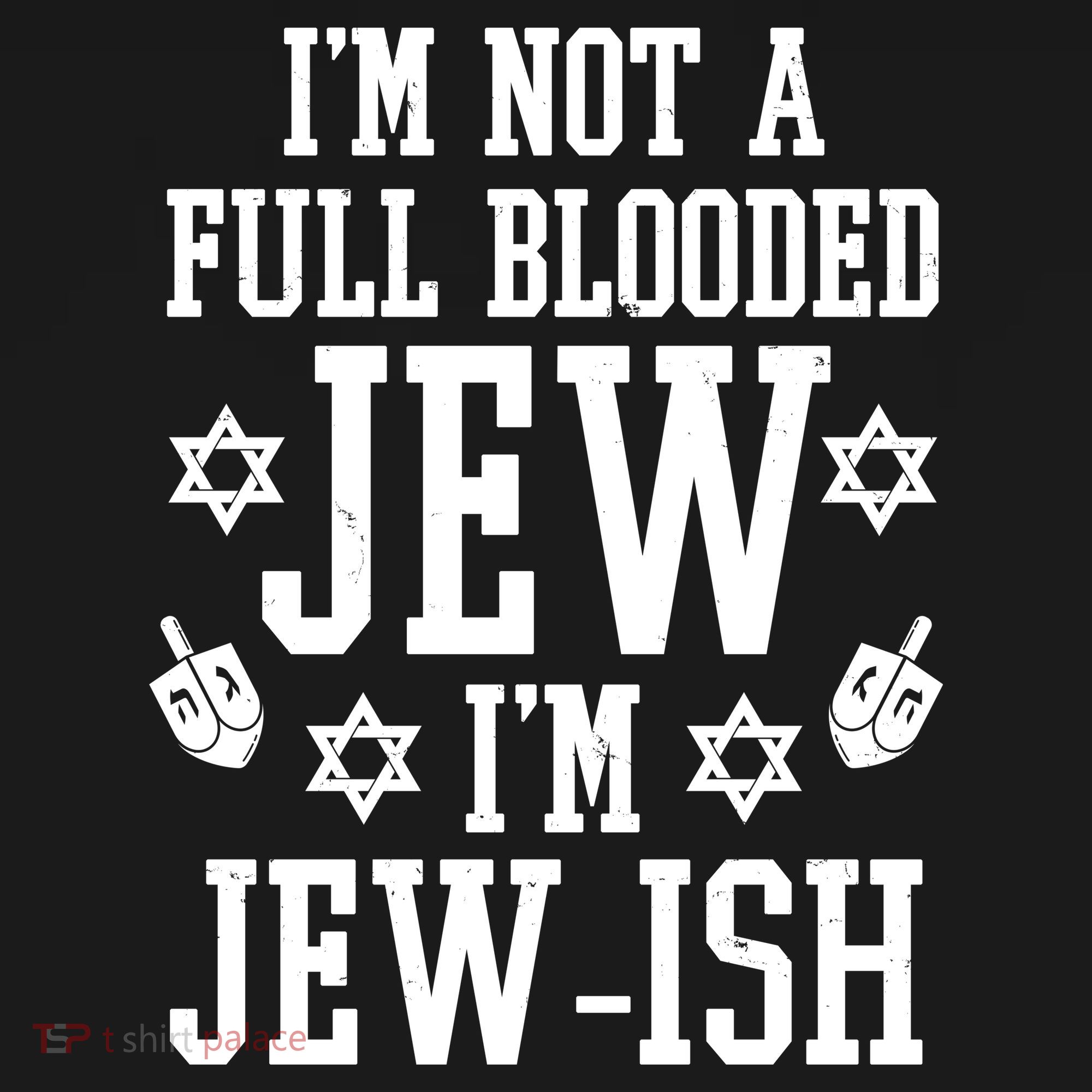 Im Not A Full Blooded Jew Im Jew Ish Funny Hanukkah Women's Hoodie
