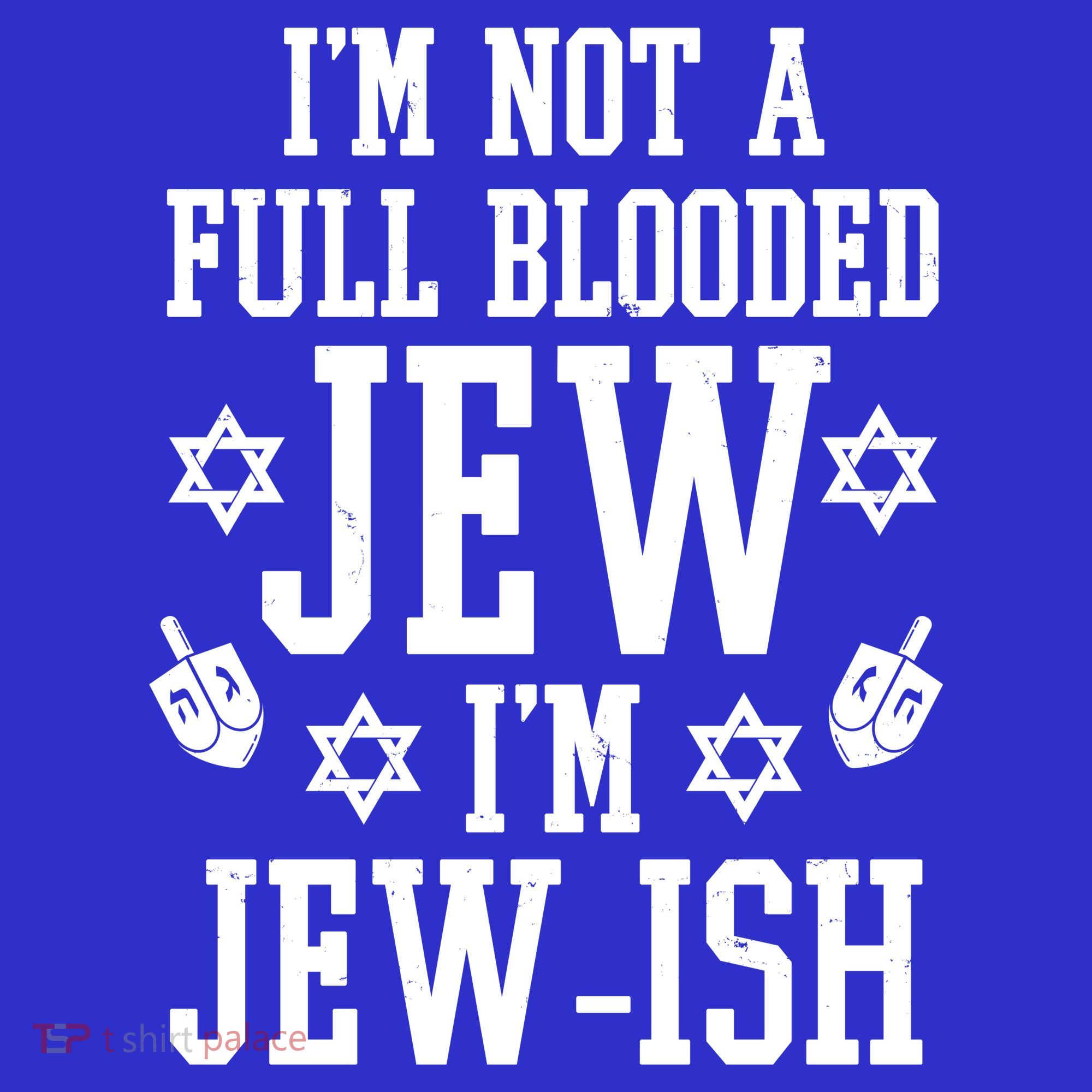 Im Not A Full Blooded Jew Im Jew Ish Funny Hanukkah Women's Tank Top