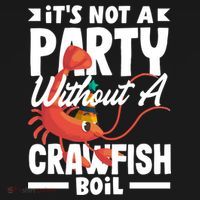 Its Not A Party Without A Crawfish Boil Gift Backpack thumb 2