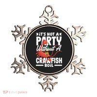 Its Not A Party Without A Crawfish Boil Gift Ornament thumb 0