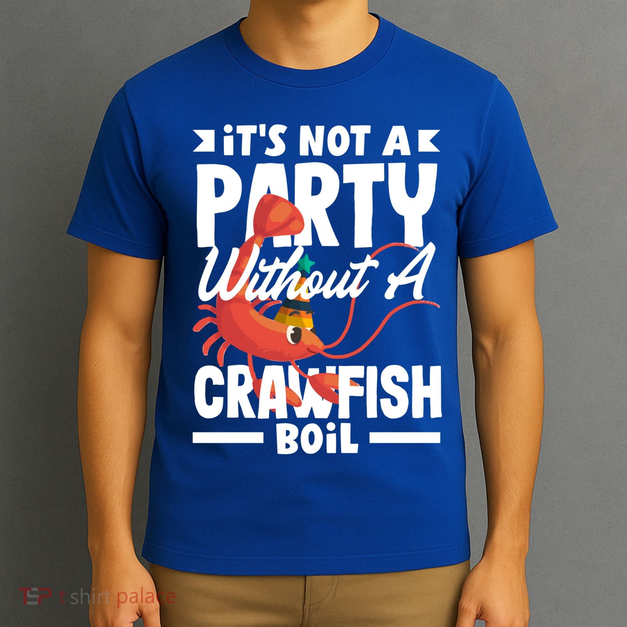 Its Not A Party Without A Crawfish Boil Gift T-Shirt