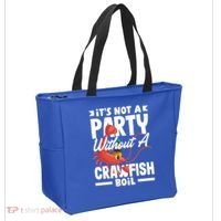 Its Not A Party Without A Crawfish Boil Gift Tote Bag thumb 2