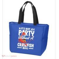 Its Not A Party Without A Crawfish Boil Gift Tote Bag thumb 3