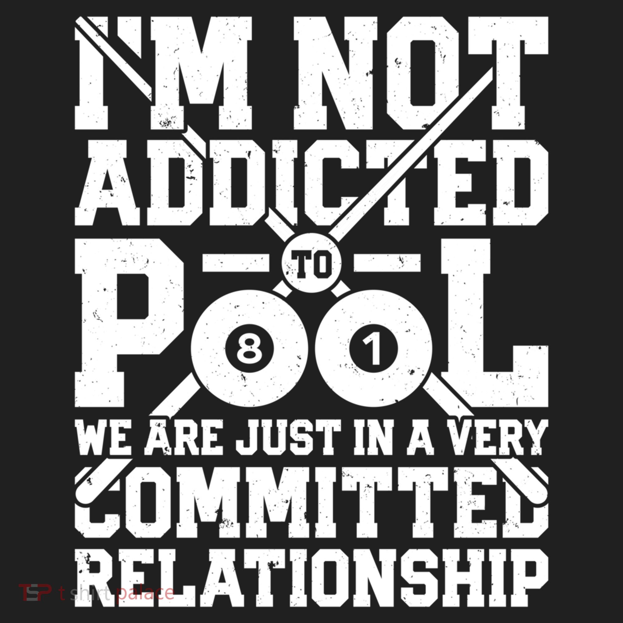IM Not Addicted To Pool Funny Billiards Player 8 Ball Funny Gift Adult Drive Performance Visor
