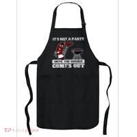 ItS Not A Party Until The Wiener Comes Out Hot Dog Bbq Apron thumb 0
