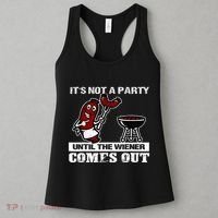 ItS Not A Party Until The Wiener Comes Out Hot Dog Bbq Women's Tank Top thumb 3