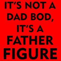 It's Not A Dad Bod It's A Father Figure Funny Fathers Day Santa Hat thumb 1
