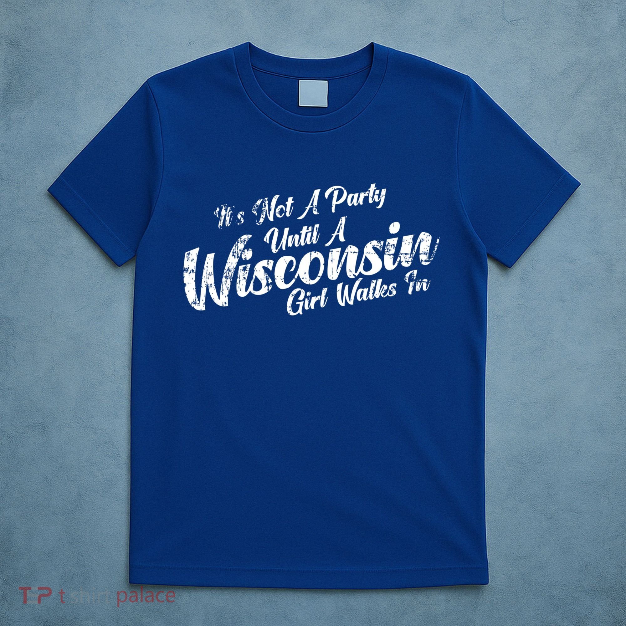 Its Not A Party Until A Wisconsin Walks In Gift T-Shirt