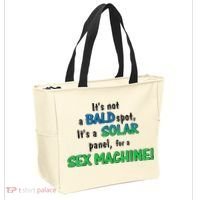 ItS Not A Bald Spot ItS A Solar Panel For A S3x Machine Tote Bag thumb 2