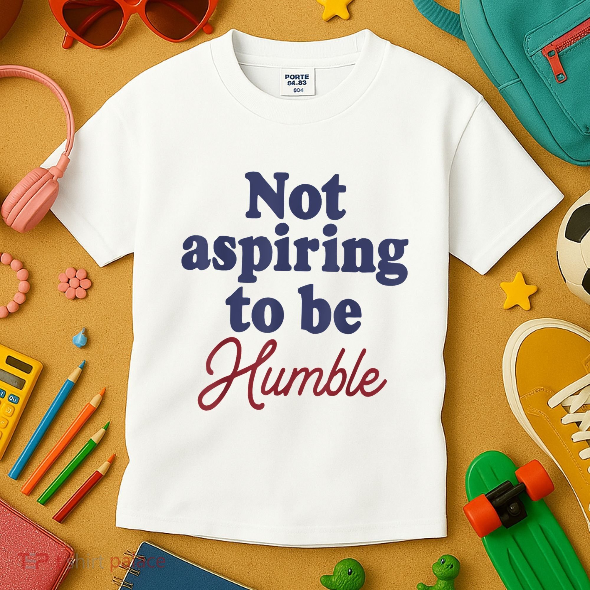 IM Not Aspiring To Be Humble Kids T-Shirt