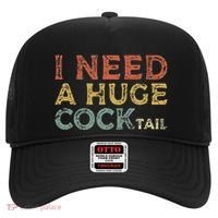 I Need A Huge COCKtail Funny Drinking Hat thumb 0