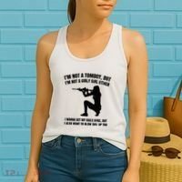 IM Not A Tomboy But IM Not A Girly Girl Either Women's Tank Top thumb 2