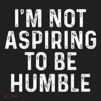 IM Not Aspiring To Be Humble Golf Towel thumb 3