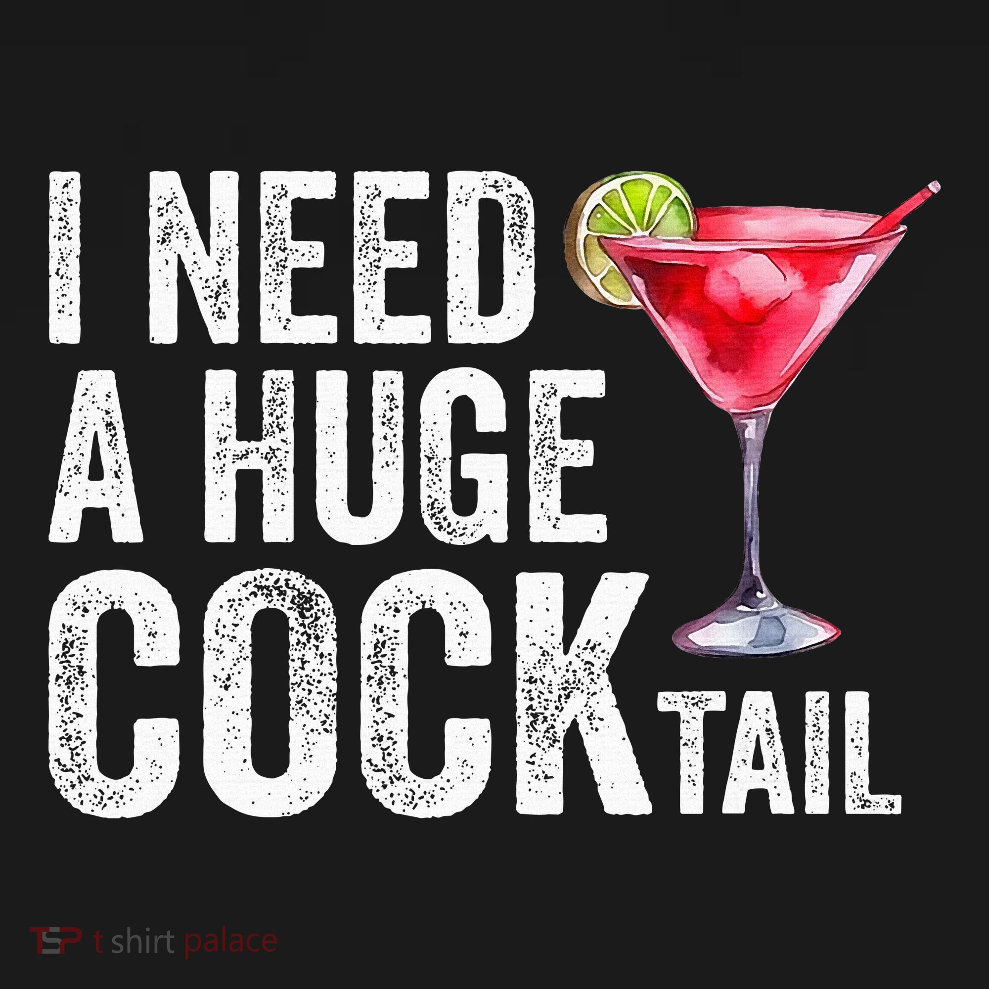 I Need A Huge Cocktail Funny Pajama Set