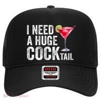 I Need A Huge Cocktail Funny Hat thumb 0