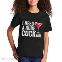 I Need A Huge Cocktail Funny Kids T-Shirt thumb 2